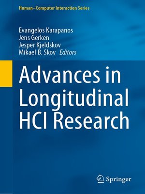 cover image of Advances in Longitudinal HCI Research